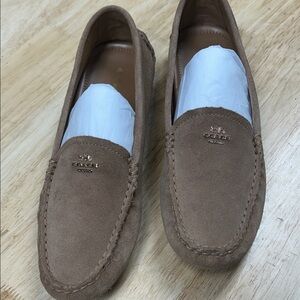 Coach Tan Suede Women's Loafers